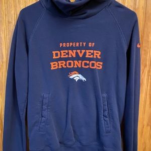 nike denver broncos sweat shirt